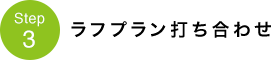 STEP3　ラフプラン打ち合わせ